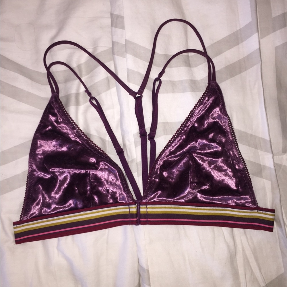 Victoria’s Secret Velvet Bralette Never Used
